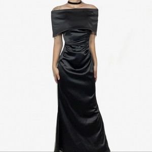 Vince Camuto Black Evening Gown